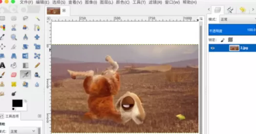 使用GIMP进行更改画布大小的详细操作步骤