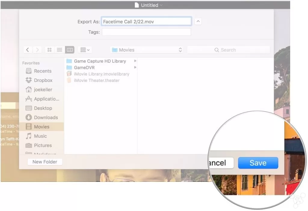 在Mac上录制FaceTime视频通话的具体方法