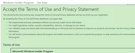 在Win10系统中加入windows Insider计划的具体步骤