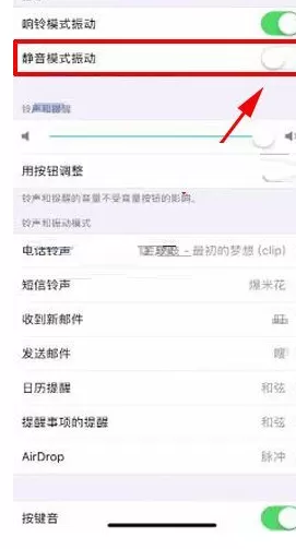 在苹果iPhone X中关闭静音模式振动功能的具体方法