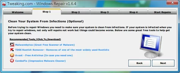 windows repair的具体使用方法介绍