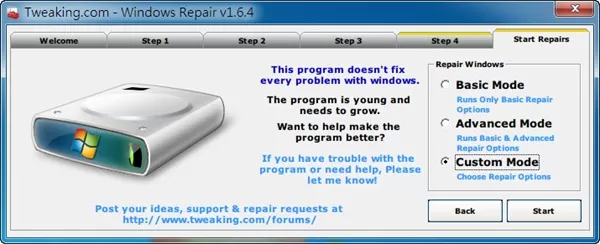windows repair的具体使用方法介绍