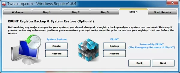 windows repair的具体使用方法介绍