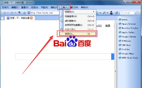 查看qtweb浏览器中保存密码的详细方法