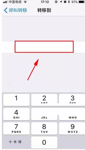 苹果iPhone8Plus手机设置呼叫转移的具体步骤