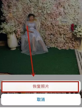 在苹果手机中恢复误删除的照片的具体方法