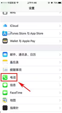 在iPhone8中隐藏本机号码的图文教程