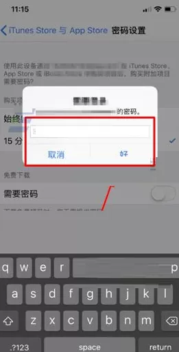 在iPhone X中关闭Apple Store密码的具体操作
