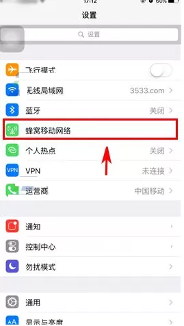 在苹果iPhone6S中禁止应用程序联网的具体操作