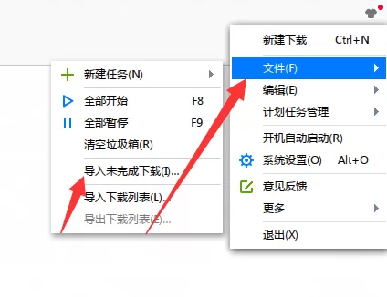 将未结束的下载任务导入迅雷的图文教程
