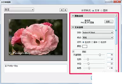 在Lightroom中实行添加水印的具体操作