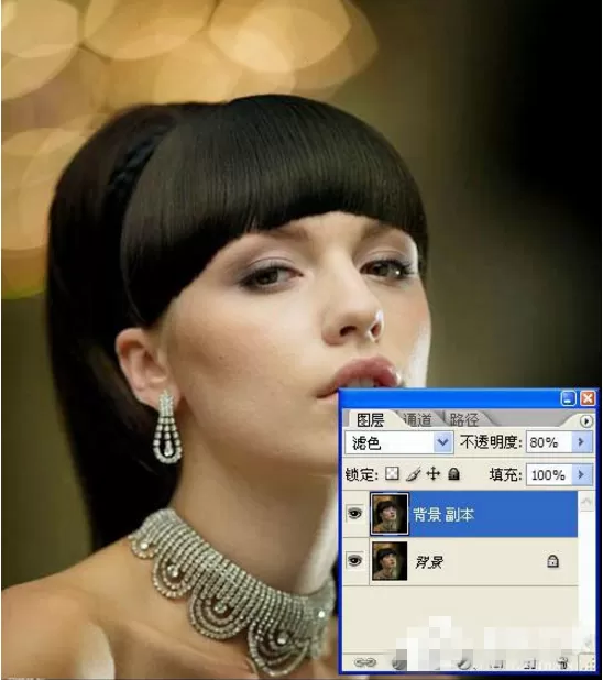 在Photoshop中让照片呈现阿宝色的具体步骤