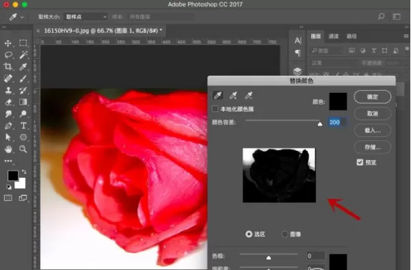 在Photoshop中更换图片小区域色彩的图文教程