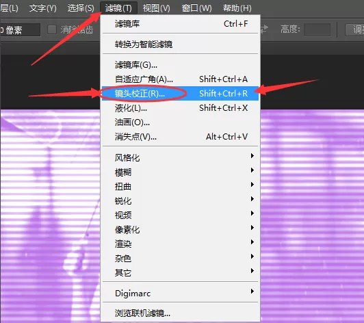 在Photoshop中使用滤镜库的详文介绍