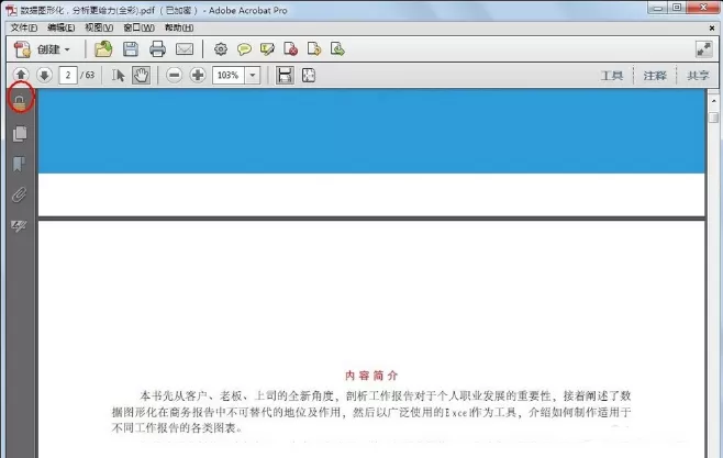 在PDF文件中设置密码的图文教程