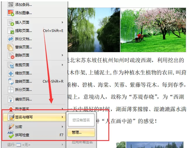 在PDF文档中进行签名的具体方法介绍
