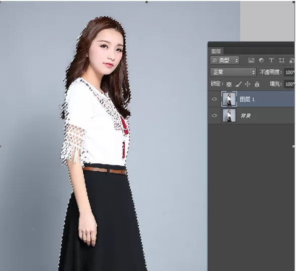 在PS中进行色彩范围抠图的具体步骤