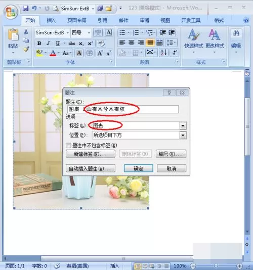 给Word中的图片添加注释的具体操作