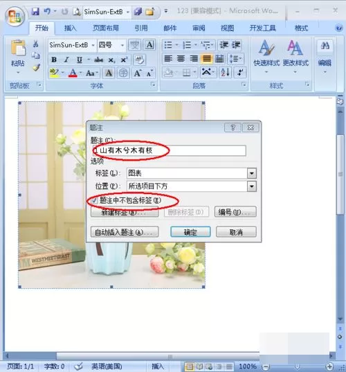 给Word中的图片添加注释的具体操作