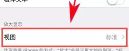 iPhone7手机中放大应用图标的具体操作