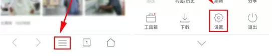 在微米浏览器中设置网页文字大小的具体操作
