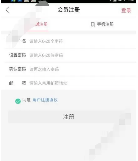 在藏宝网中进行注册的图文教程