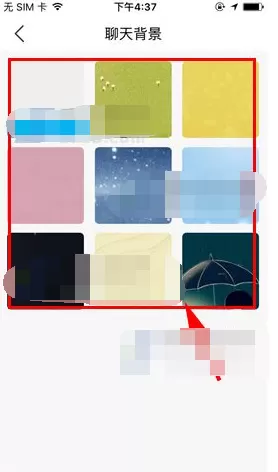 在纳米盒APP中设置聊天背景的具体操作