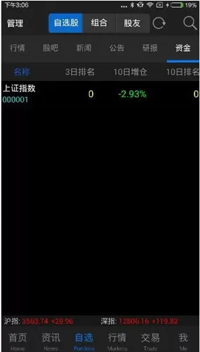 东方财富网APP的简单使用方法介绍