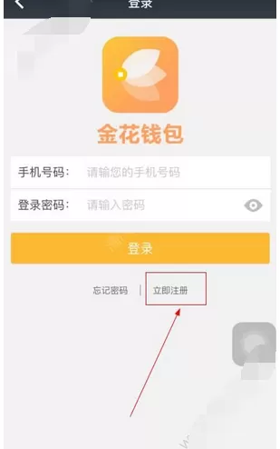 如何在金花钱包中注册?在金花钱包中注册的教程