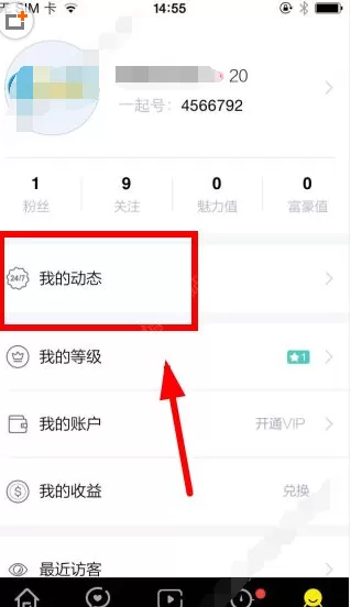 在小恐龙直播中如何发布动态?
