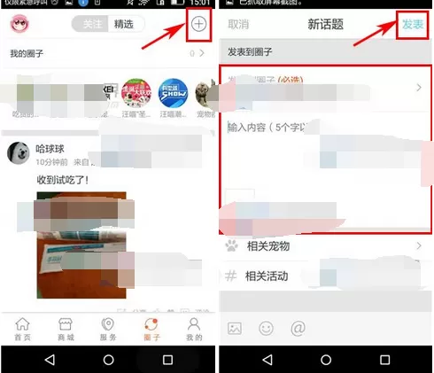 怎么在波奇宠物中发布话题?在波奇宠物中发布话题的教程