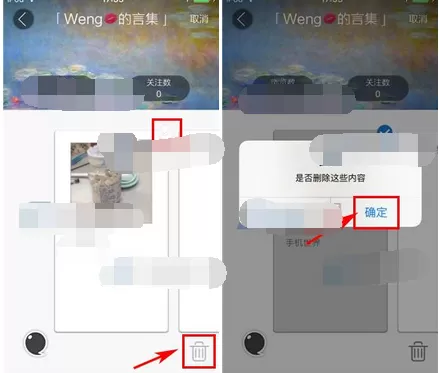 如何在人言中删除言集?在人言中删除言集的教程