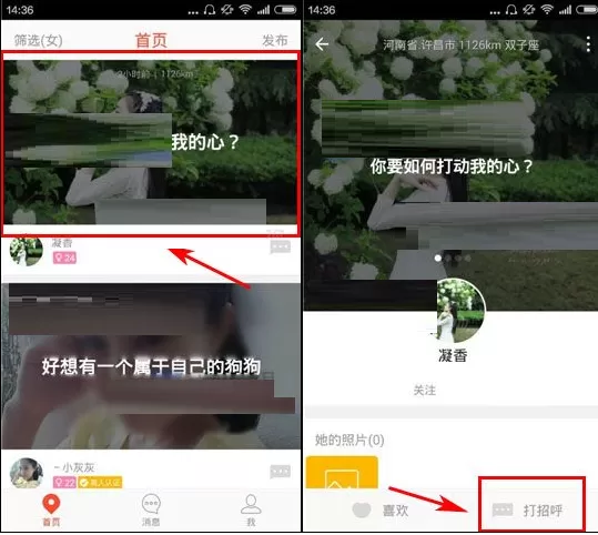 在宠我吧中怎样和好友打招呼?