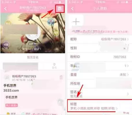 在粉粉日记中如何添加标签?粉粉日记添加标签教程