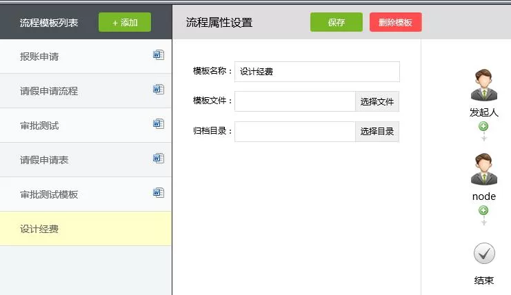 云盒子怎么创建流程模板?云盒子创建流程模板的方法