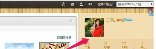 腾讯微博更换界面皮肤的详细图文教程