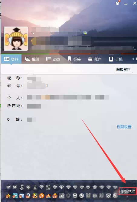 怎么隐藏已开通的QQ服务图标?QQ服务图标的隐藏方法