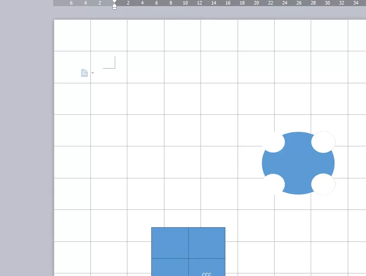 word2010网格线如何画图形?网格线画图形的具体操作