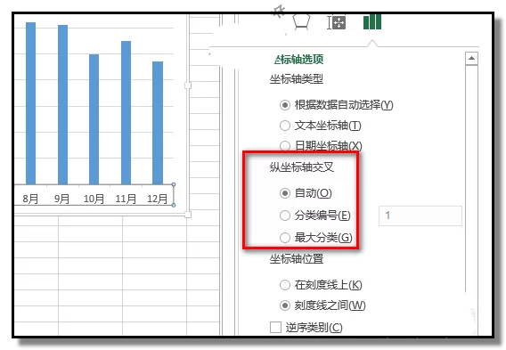 excel表格中如何移动坐标轴?excel表格移动坐标轴教程