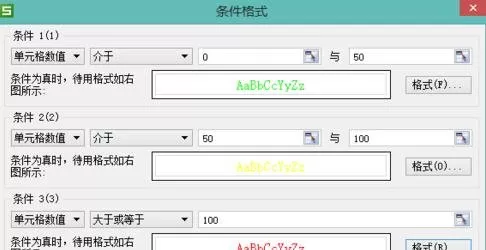 WPS表格如何设置不同范围的数字显示不同颜色?