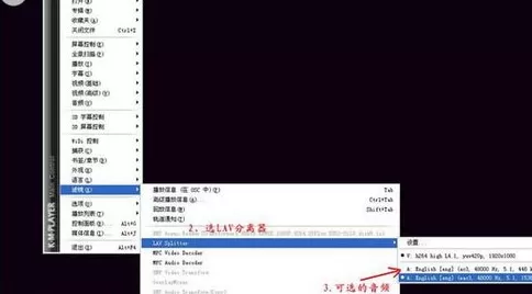 如何在kmplayer中选择音轨?在kmplayer中选择音轨的具体方法