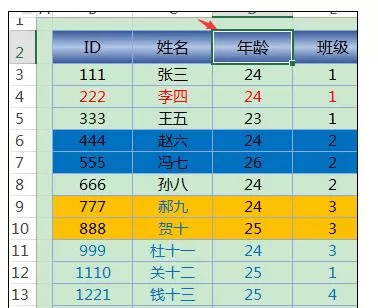 怎么在Excel中进行颜色筛选?在Excel中进行颜色筛选的教程