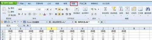 怎么在excel表格中设置第一栏不动?excel设置第一栏不动的方法