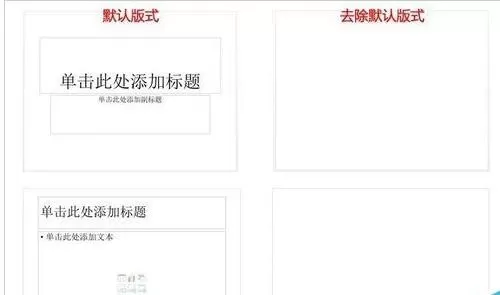 如何去除ppt2013默认版式?ppt2013默认版式的清除方法