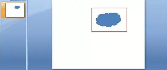 ppt2007如何绘制云层图形?ppt2007绘制云层图形教程