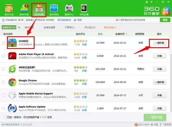 2345好压卸载不了怎么办?2345好压卸载不了的解决方法
