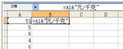Excel2007中如何批量添加前缀或后缀?