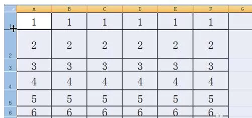 excel中如何平均分布各行各列?在excel中平均分布各行各列教程