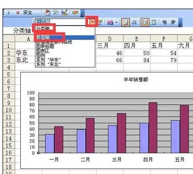 怎么在Excel图表选择与设置坐标轴?在Excel图表中选择与设置坐标轴的方法