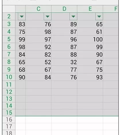 怎样使用手机wps表格筛选数据?筛选数据的方法